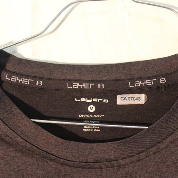 Layer 8 Athletic QWICK-DRY T-shirt - Picture 3 of 3